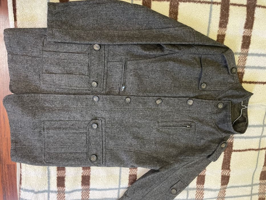 Короткое мужское пальто-френч Lee Cooper р. М