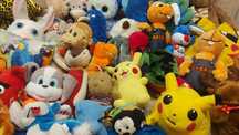 Maskotka PROMOCJA  pokemon zestaw (221) 4kg pluszak mix 35szt