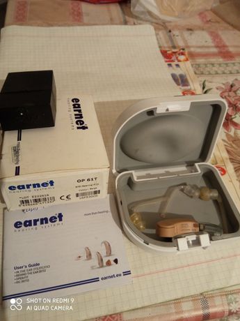 Продам новый слуховой електроный  аппарат заушной Earnet ОР61Т Га
