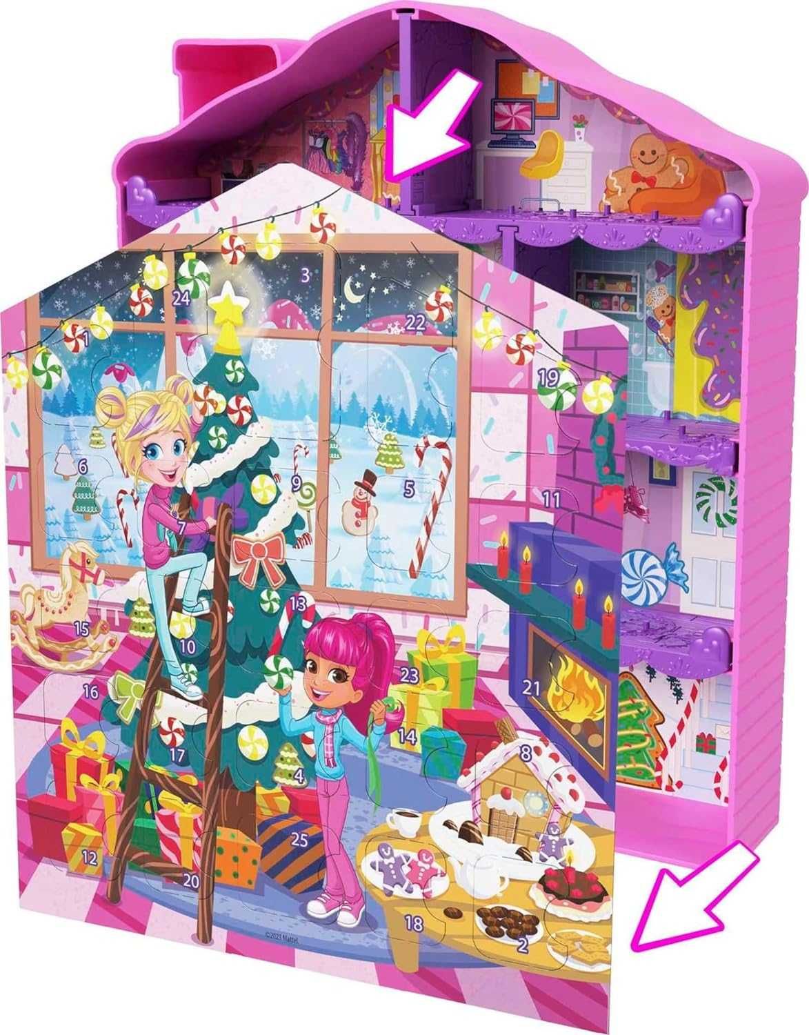 Полли покет Адвент календарь Polly Pocket Advent Calendar