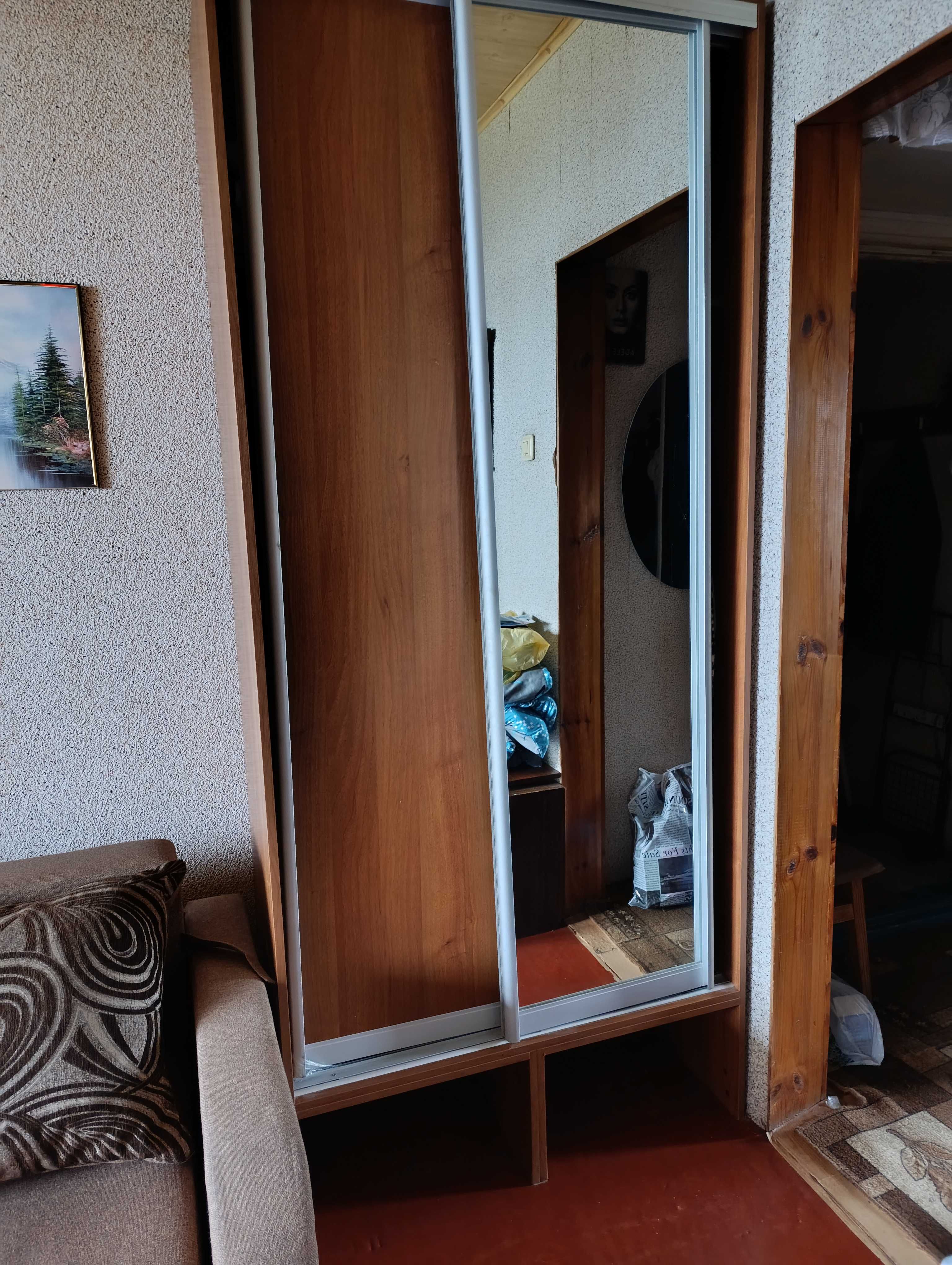 Продам меблі бу диван і шкаф купе