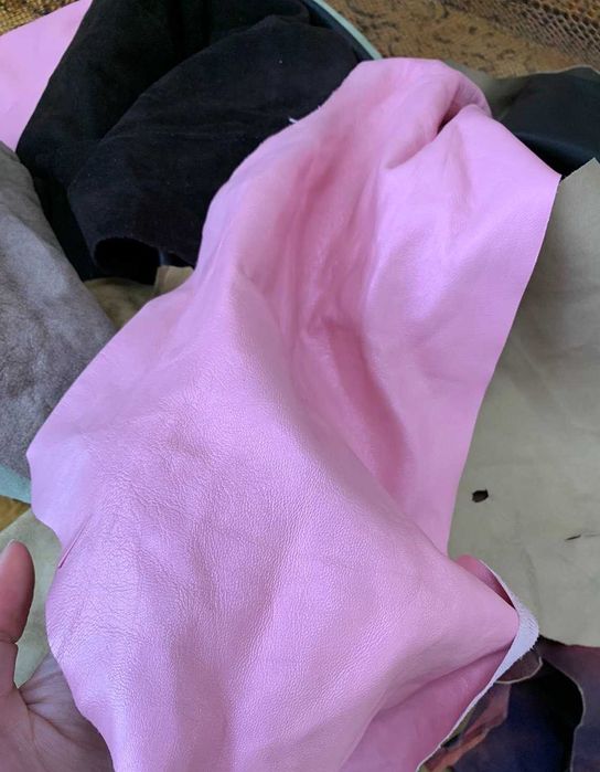 Шкіра обрізки кольори в асортименті