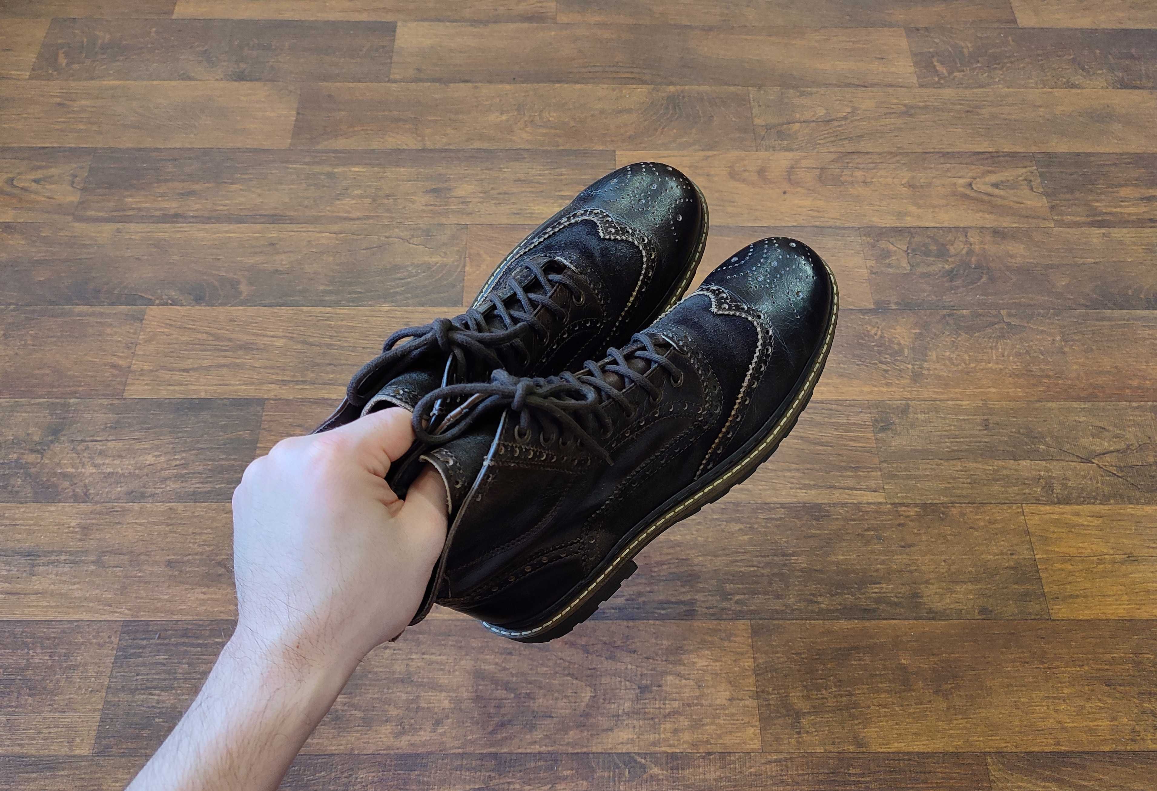 Tony hawk мужские итальянские ботинки с натуральной кожи размер 43