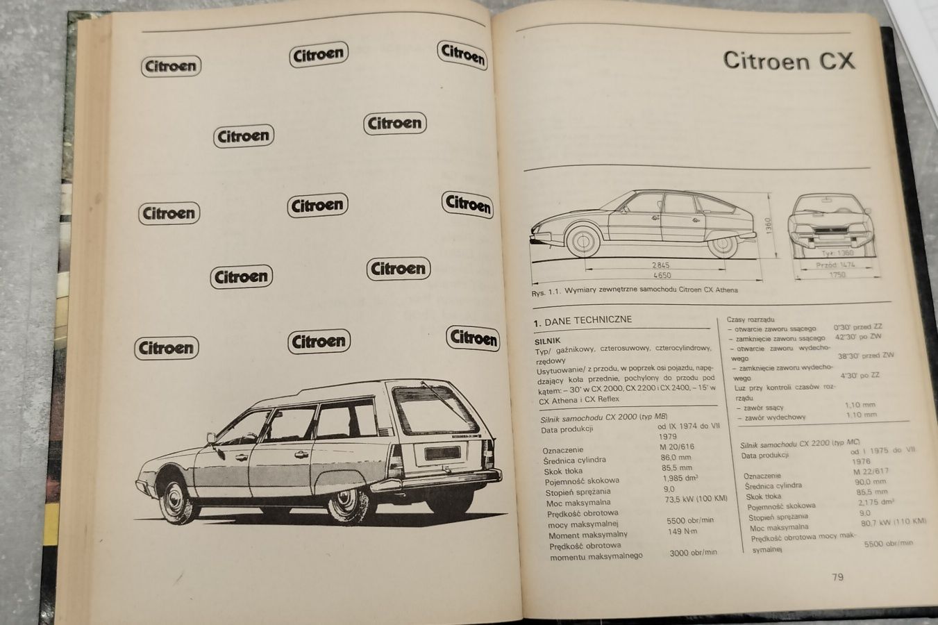 Obsługa samochodów importowanych książka z 1983 roku