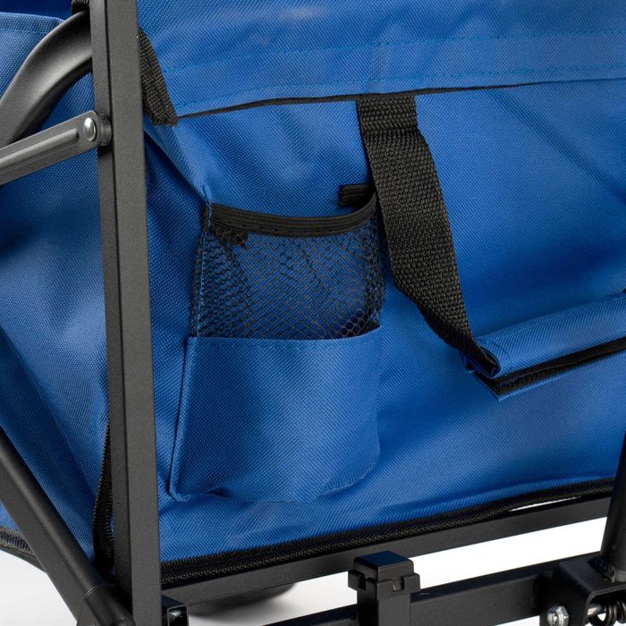 Wózek transportowy plażowy składany KORAL niebieski