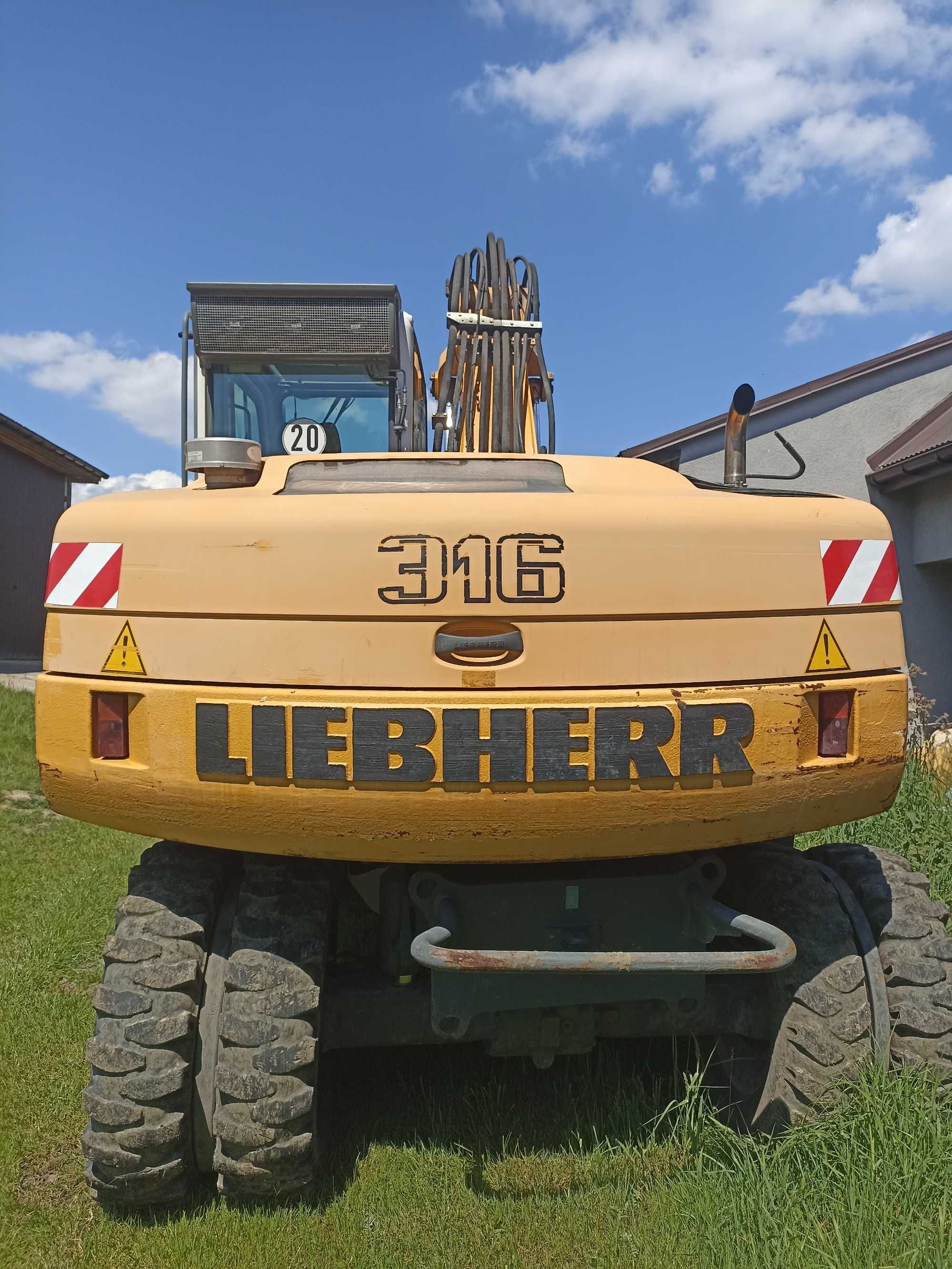 Koparka kołowa Liebherr A316