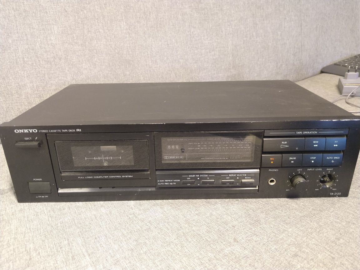 Magnetofony Onkyo TA-2120 Yamaha KX-200 Sprawne