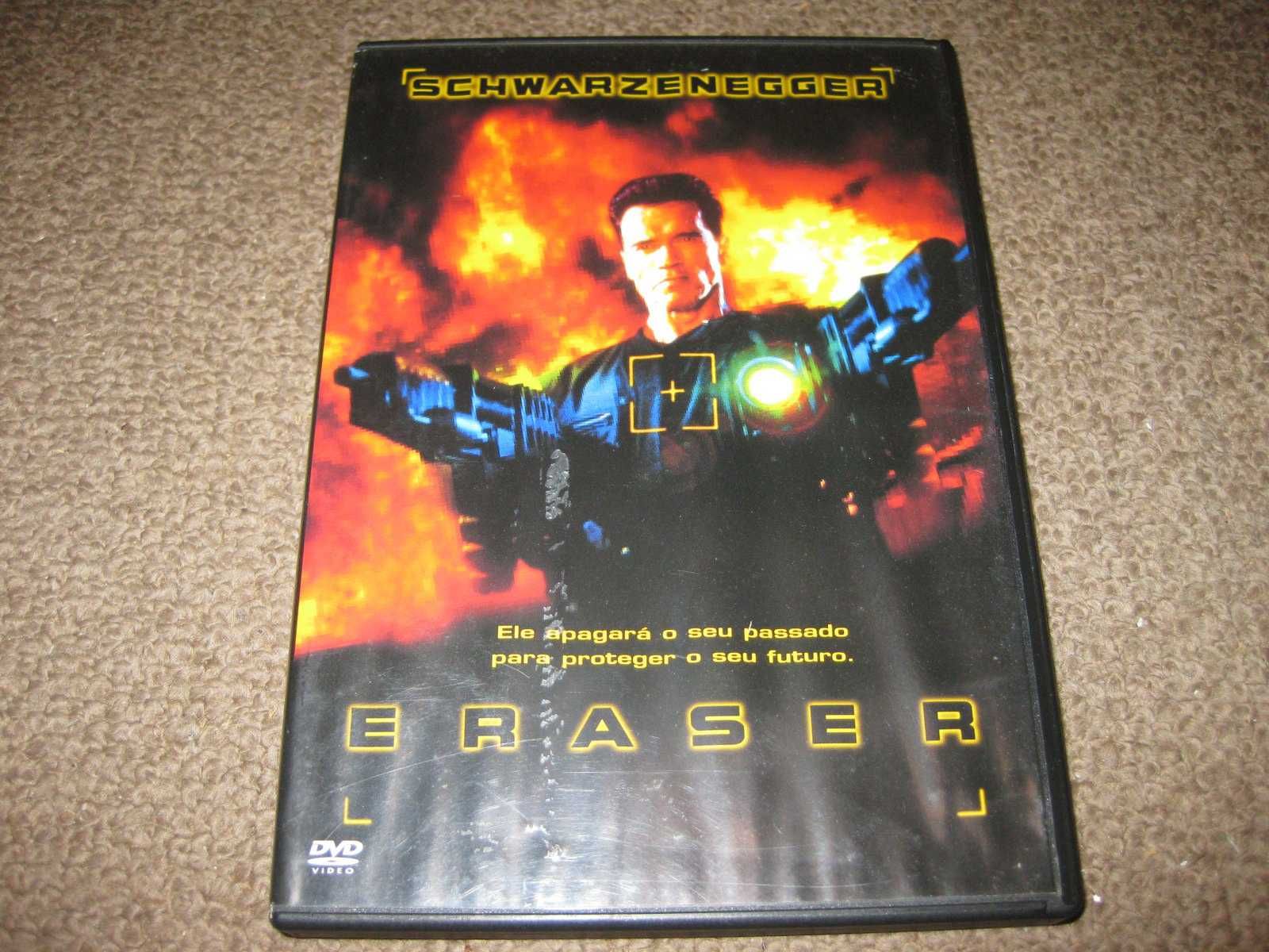 DVD "Eraser" com Arnold Schwarzenegger/Raro!