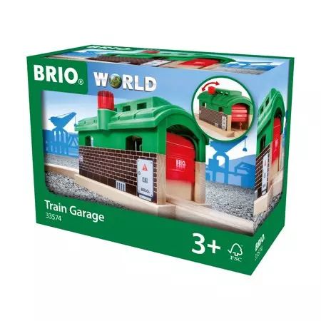 BRIO. Parowozownia. Ravensburger