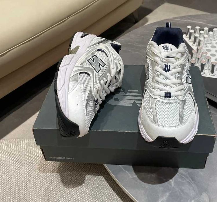 "Trampki" New Balance 530 White Silver Navy_rozmiar.38