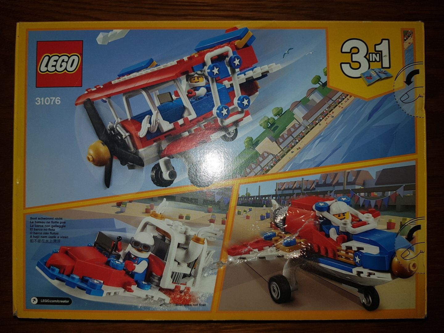 Lego Creator 31076 samolot