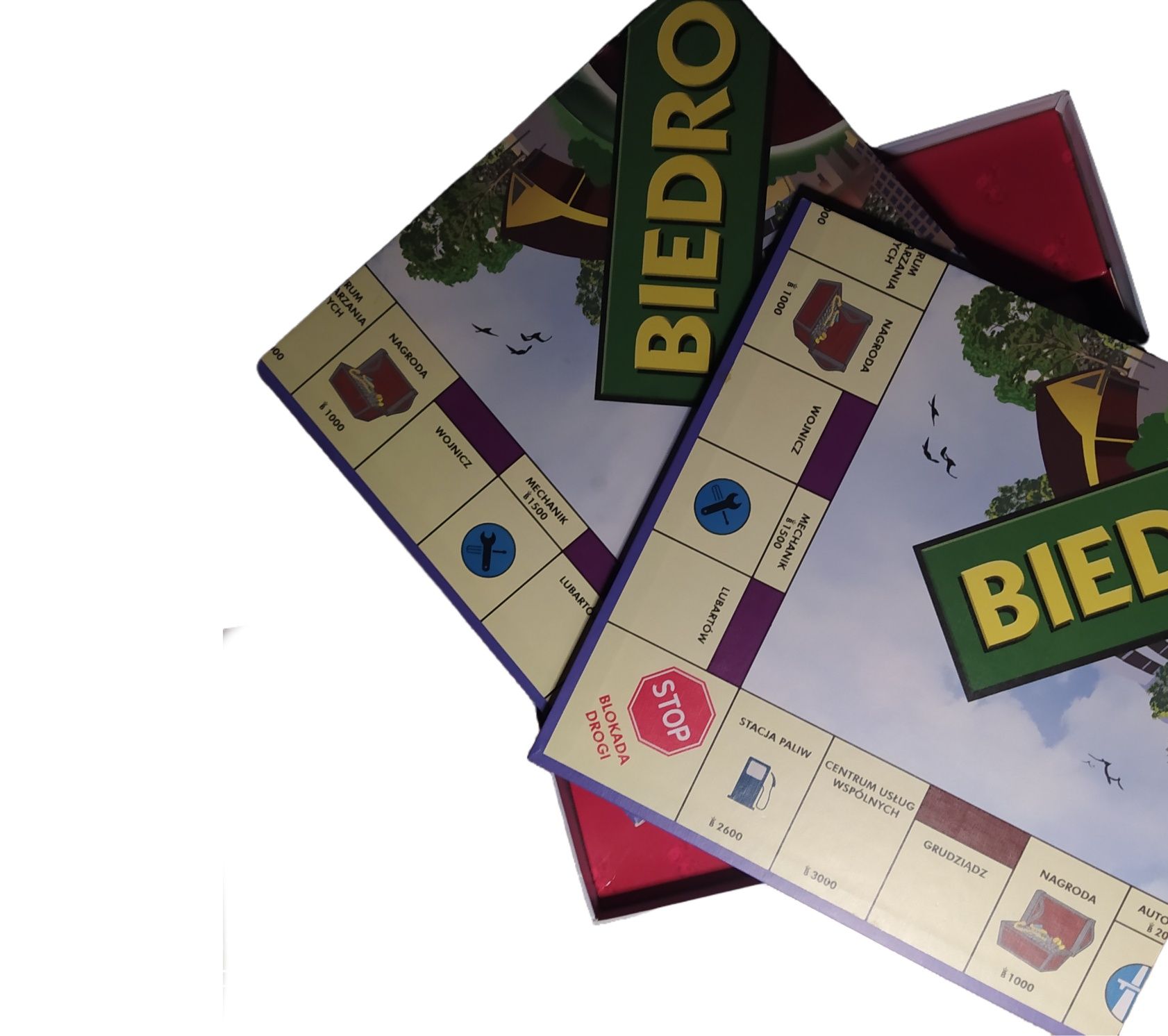 Biedronkopoly - edukacyjna gra planszowa 4+ plansza i elementy X2
