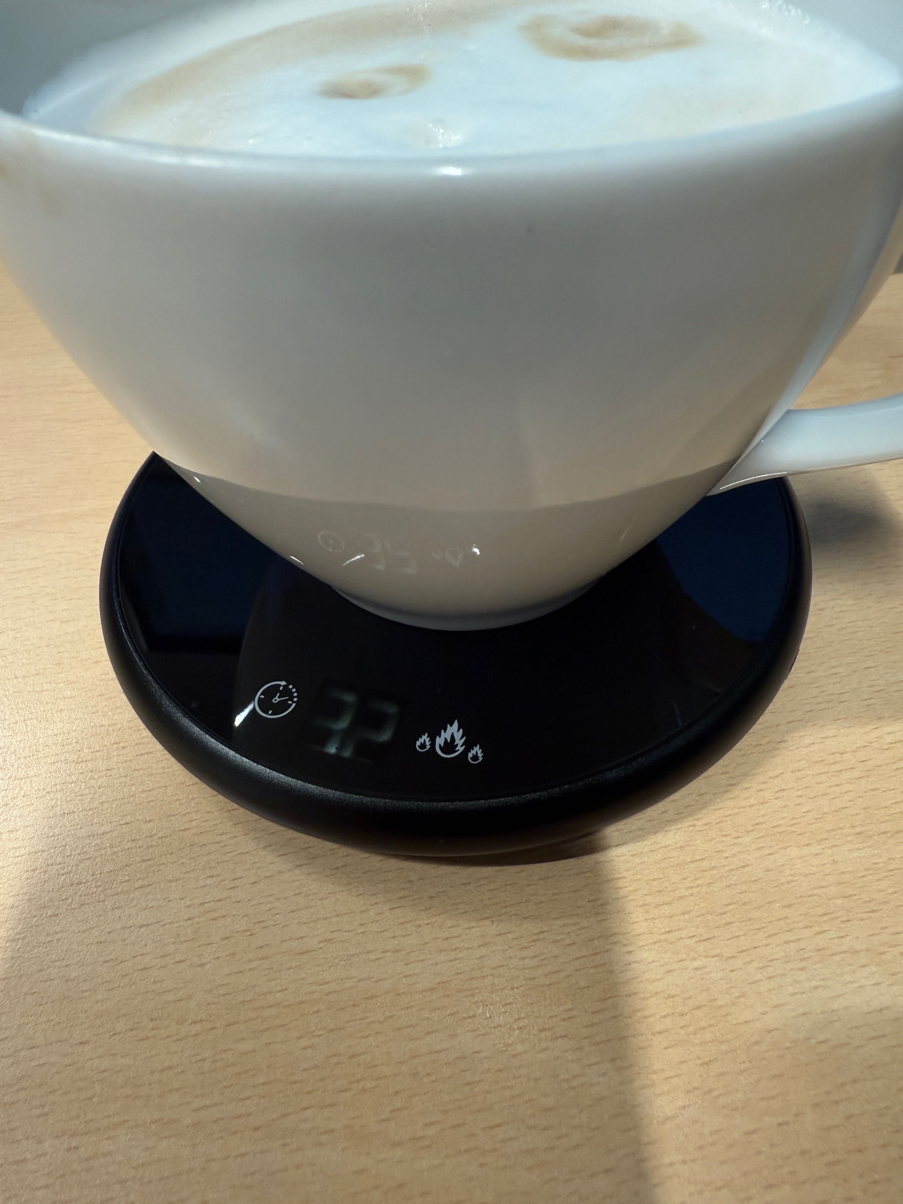 Podgrzewacz do kubka Warmener 2.0, Dotykowy, LED, Autowyłączanie, 60°C
