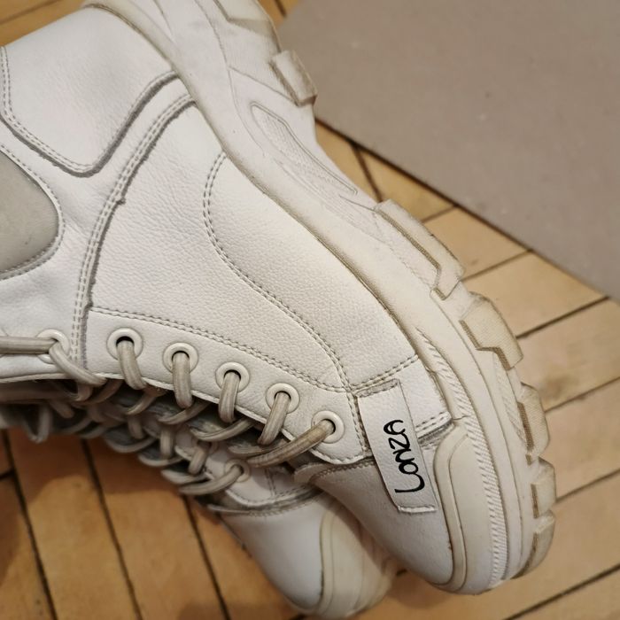 Білі черевики шкіра 37 р.