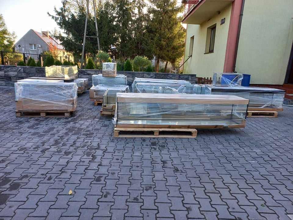 Akwarium proste 80x40x50 - 160 litrów OPTIWHITE