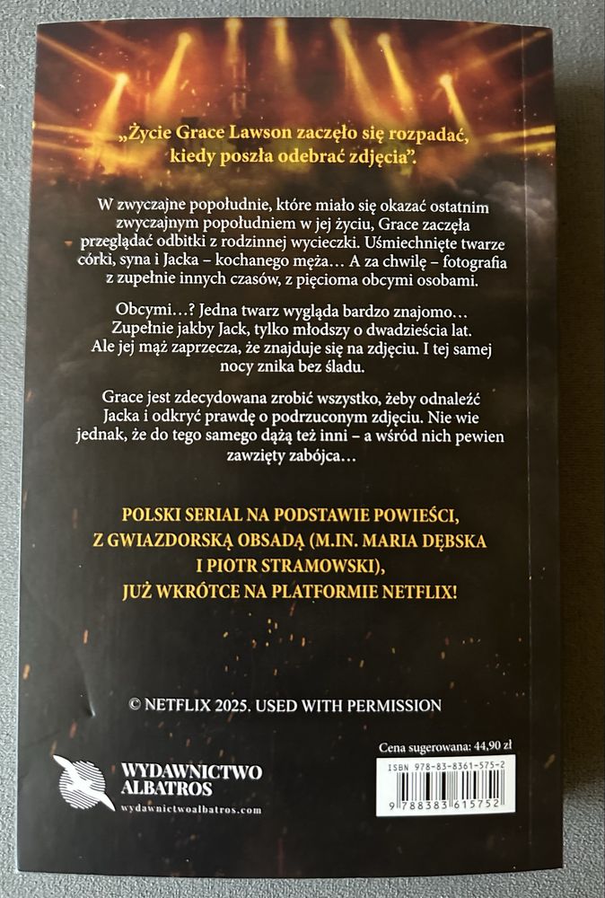 Harlan Coben „Tylko jedno spojrzenie” - z własnoręczym PODPISEM, nowa!