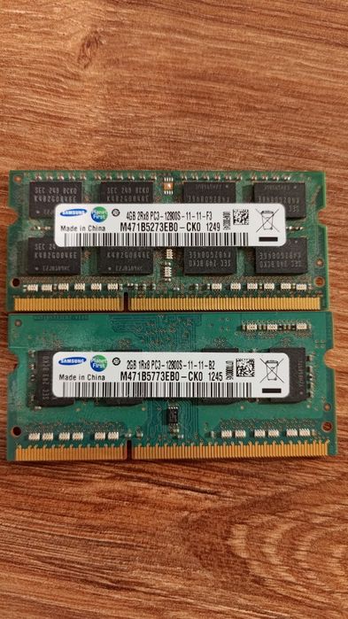 Pamięć DDR3 do laptopa 6 GB