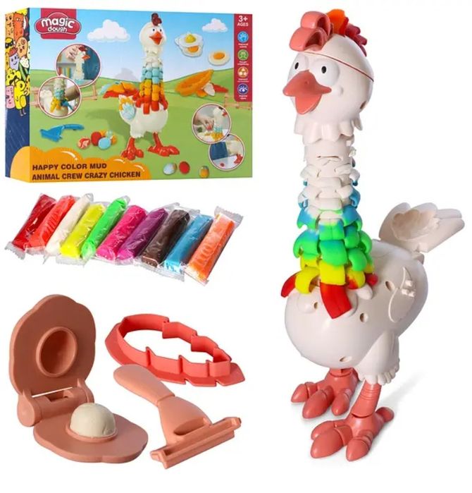 Плей до курка, тісто для творчості, ігровий набір