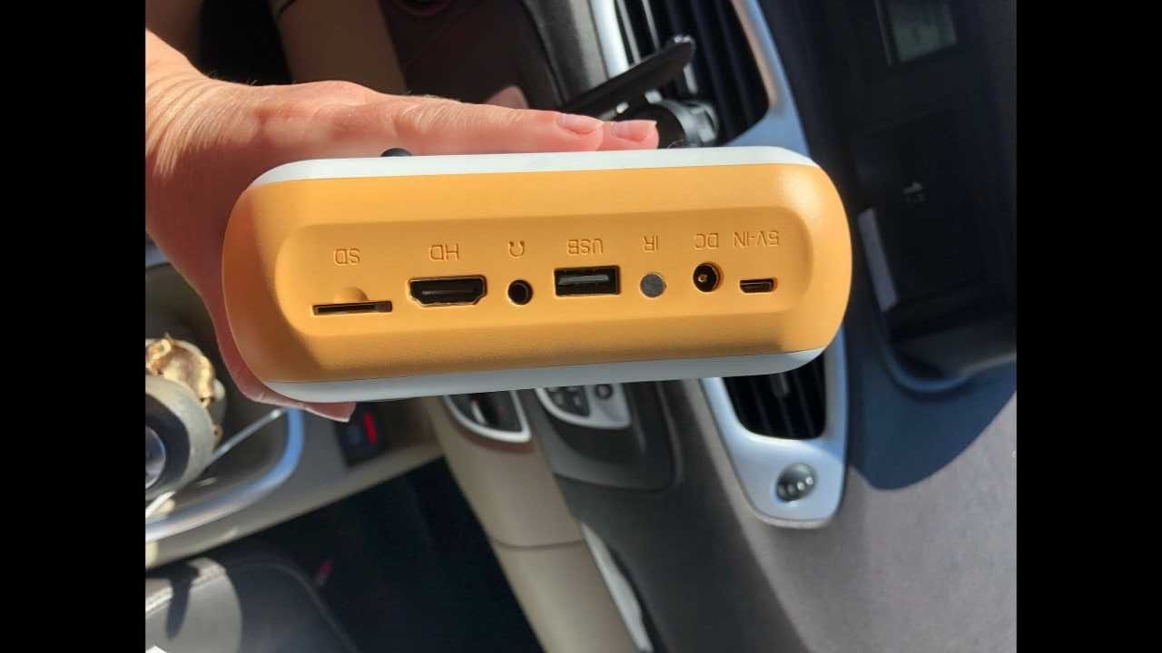 PROJEKTOR mini RZUTNIK led full hd usb