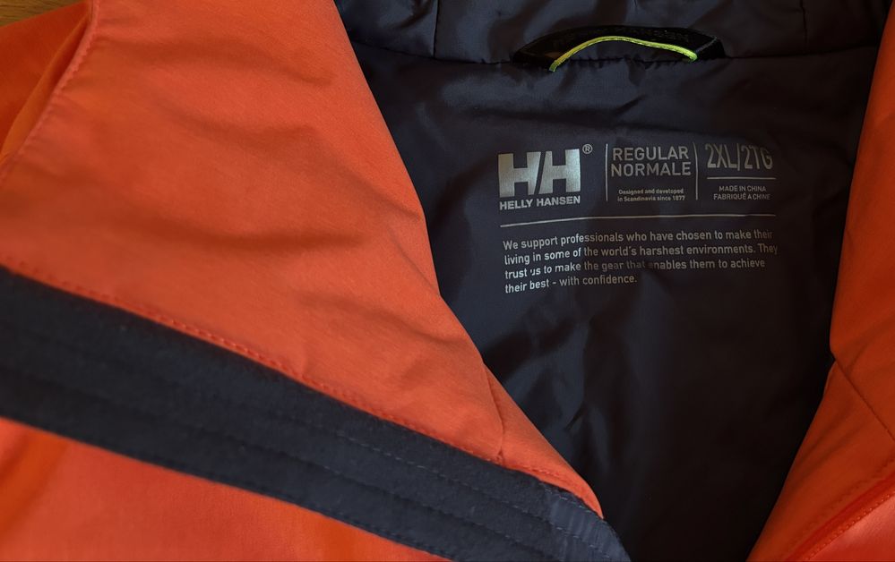 Nowa profesjonalna kurtka Helly Hansen primaloft roz.XXL