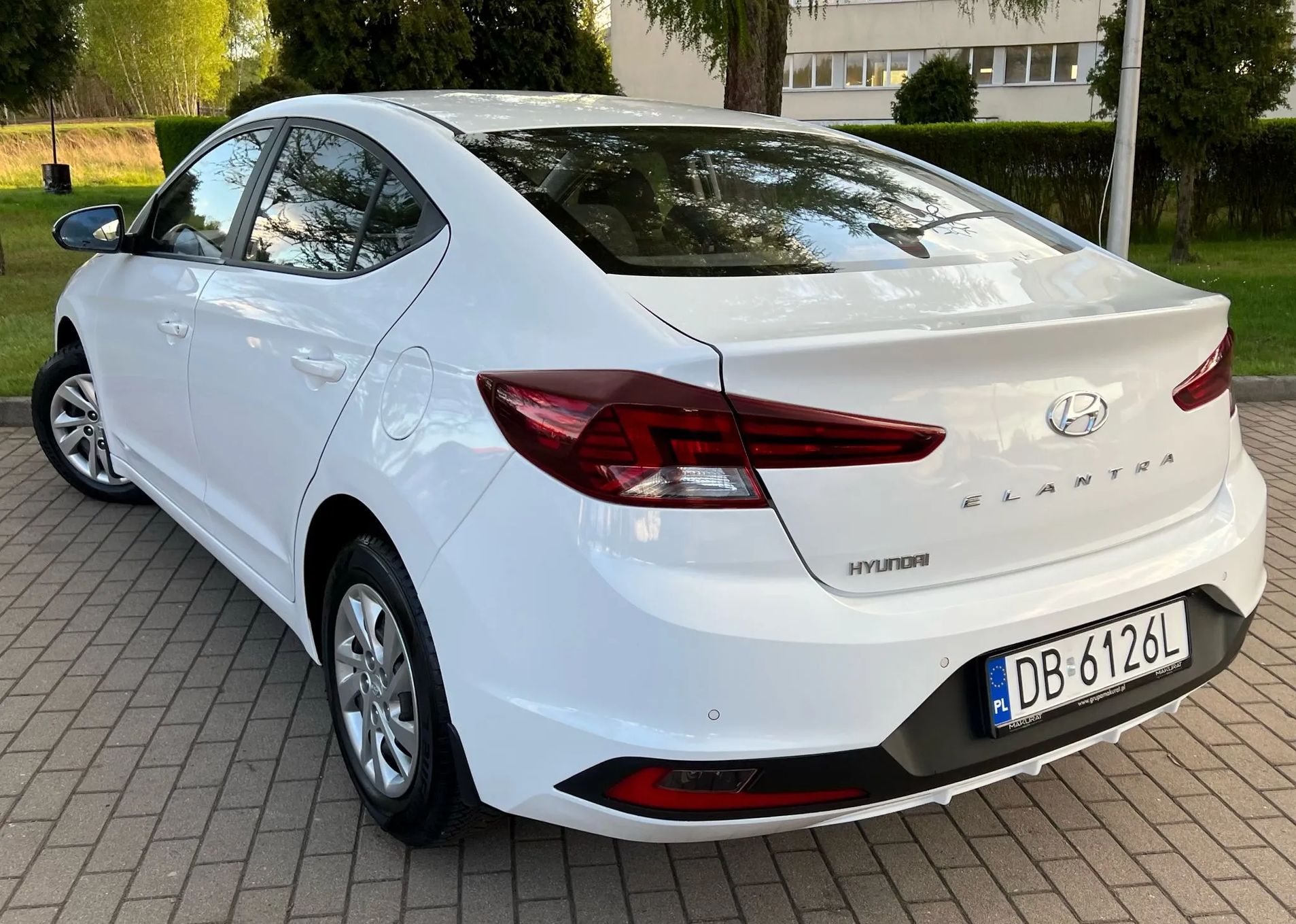 Hyundai Elantra Salon Polska*Niski przebieg*Bogata wersja*1.6 Benzyna*Kamera Navi Full