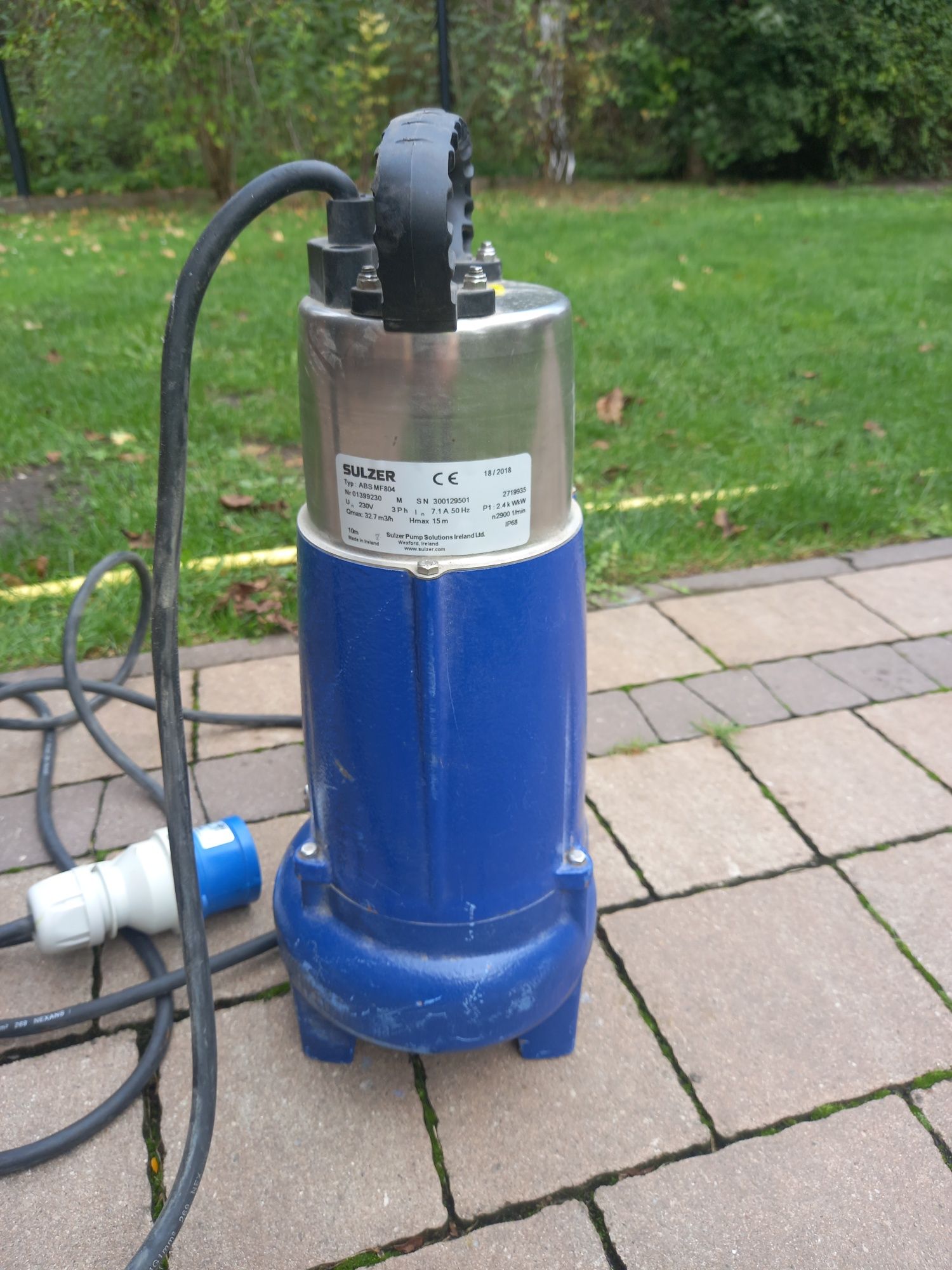 Pompa szlamowa Sulzer ABS MF804