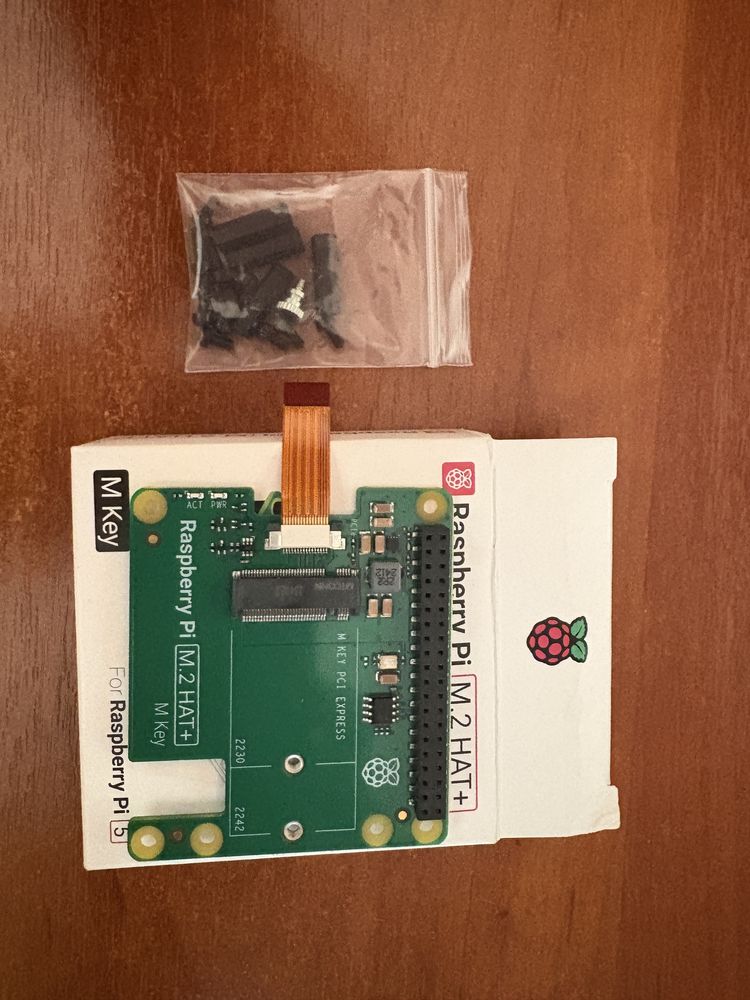 Raspberry Pi m.2 HAT+  плата розширення