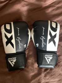 Боксерські рукавиці RDX F4 White 14 ун.
