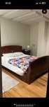 Cama cerejeira + conjunto mesas de cabeceira