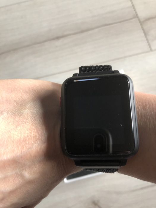 NIO 5 dziecięcy smartwatch, czarny