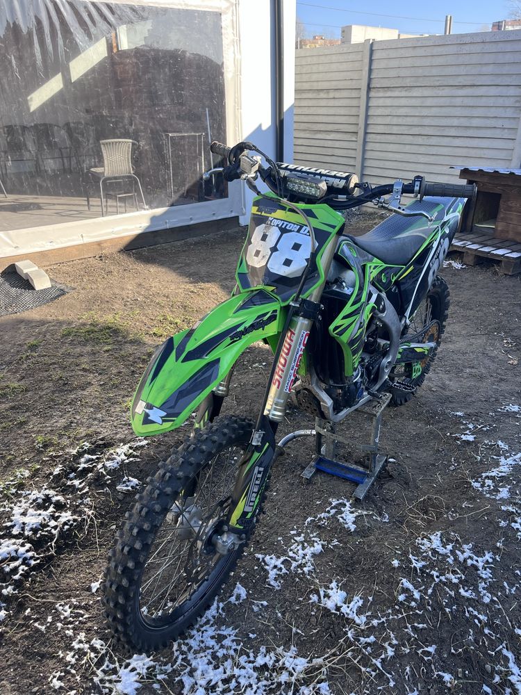 Kawasaki kx450f 2013 на докуменках