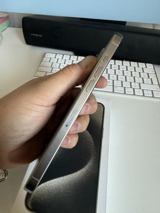 iPhone 15 Pro Max 256gb Natural Titanium Bateria 92% od nowości