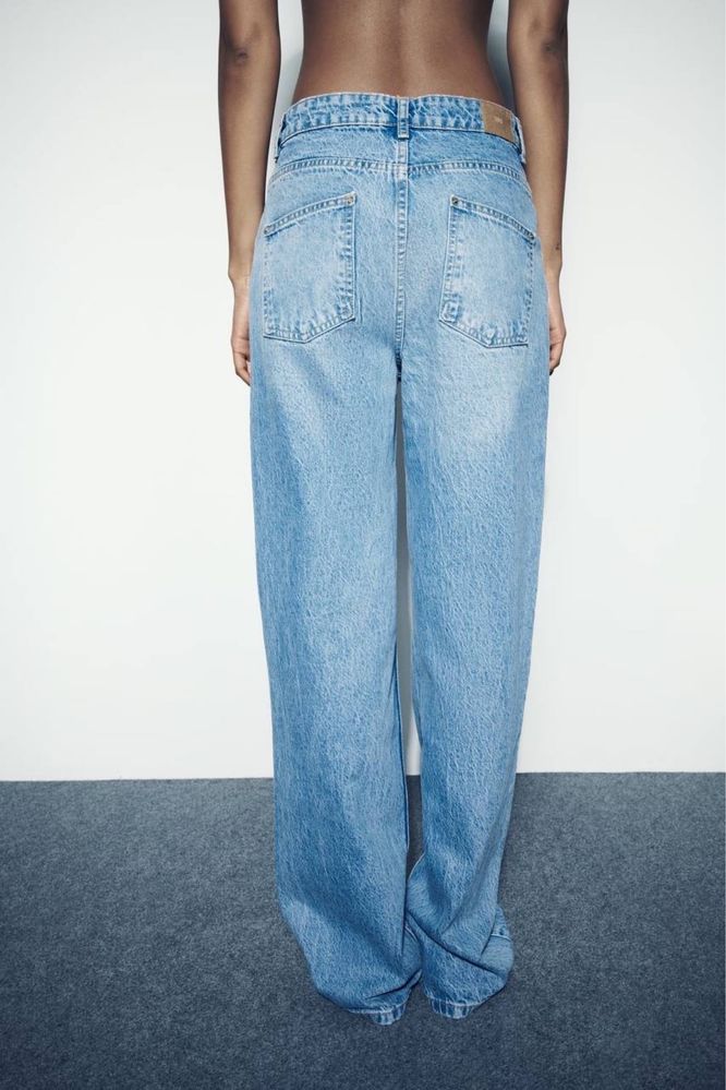 Прямі джинси zara/ straight (38 розмір)