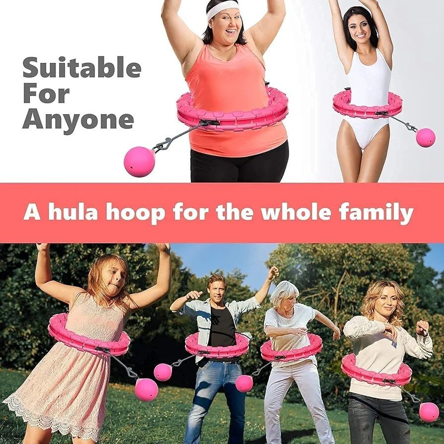 Hula hop K647 różowe