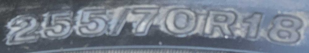 Opony terenowe 255/70R18 Bridgestone *S