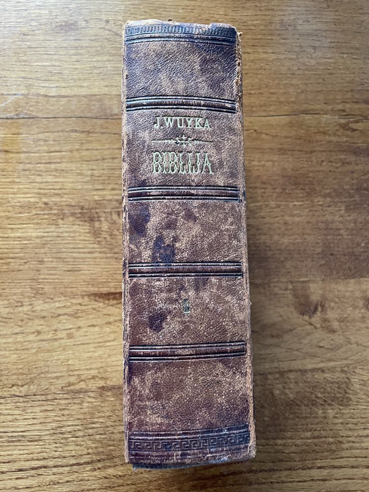 Biblia Wujka, stary i nowy testament, wydanie 1840