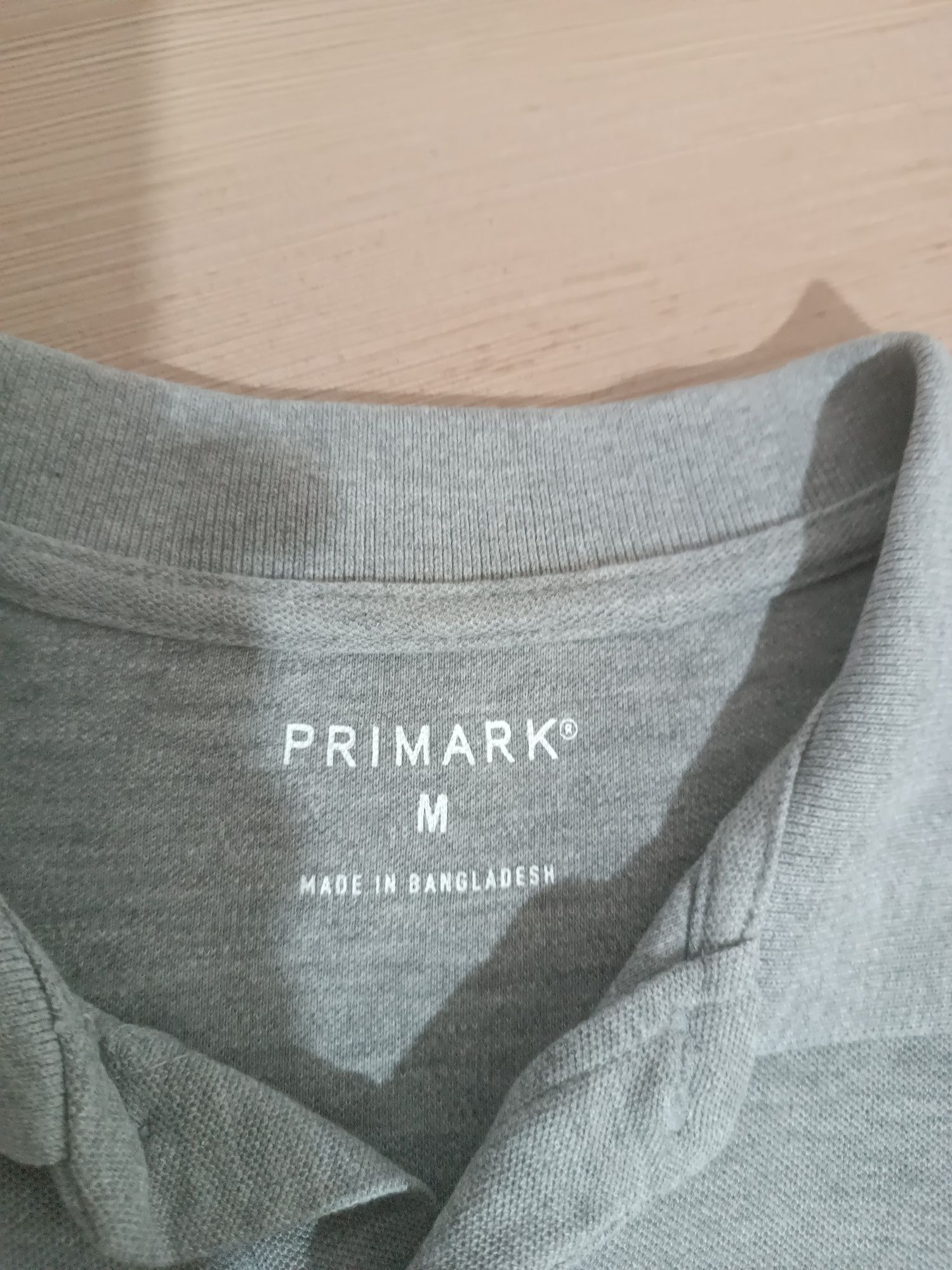 Szara koszulka polo firmy Primark nowa rozmiar M