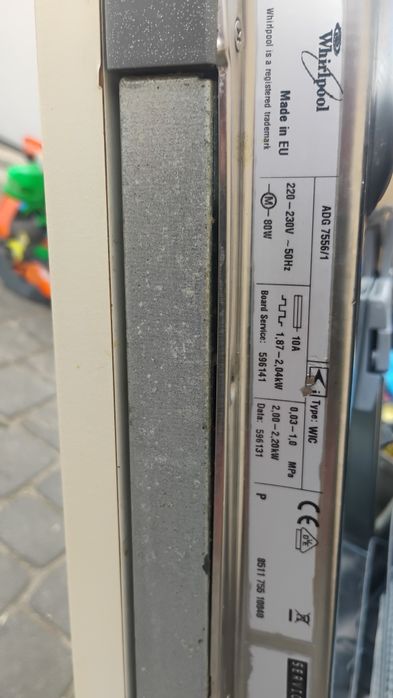 Zmywarka Whirlpool 60x60x85