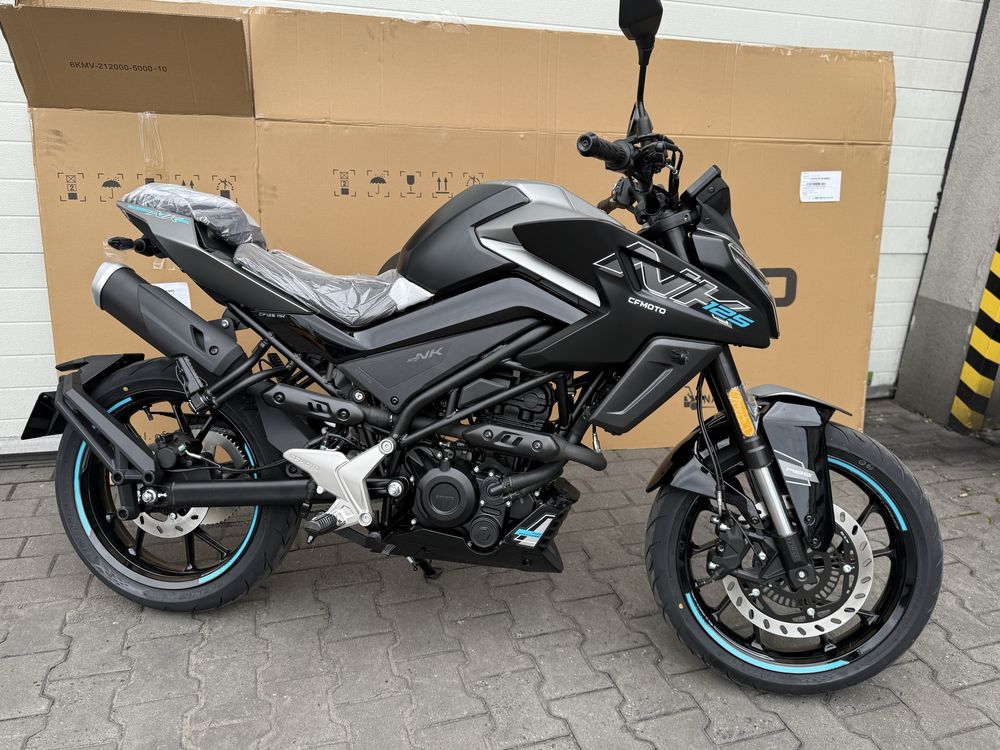 Cfmoto  NK125 nk 125 z 2025r nowy Sroda wielkopolska nie cb125r mt125