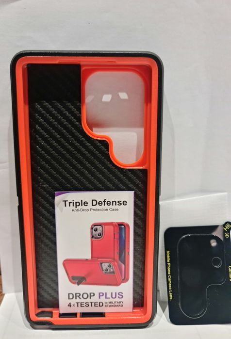 Capa samsung S25 Ultra mais película de vidro temperado