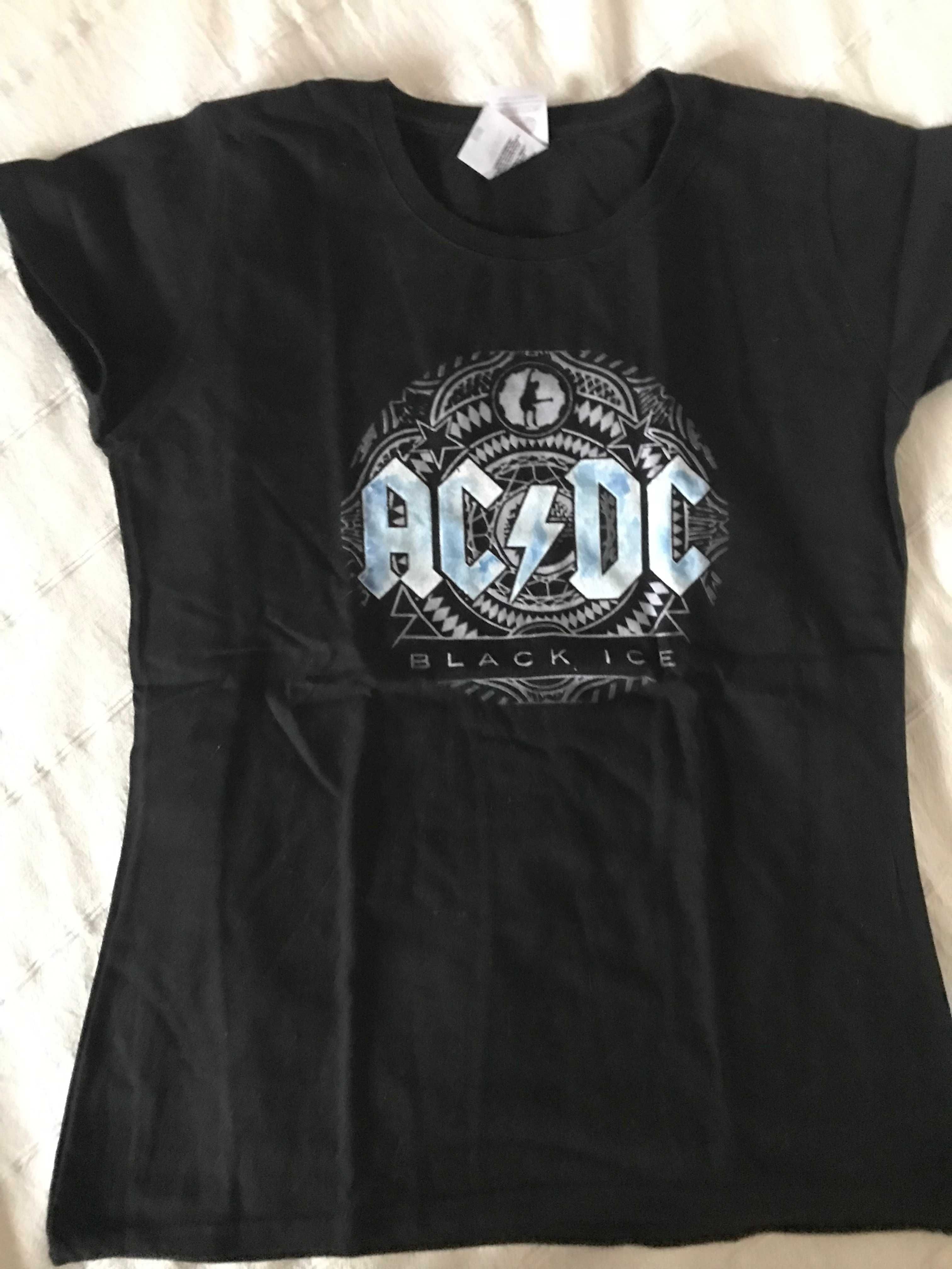 koszulka z napisem ACDC używana rozm.S
