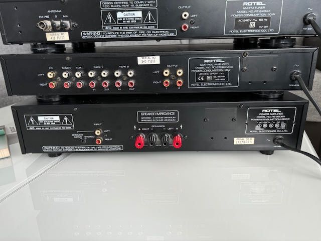 Rotel wieża stereo rb960 rc970 rt940 pilot