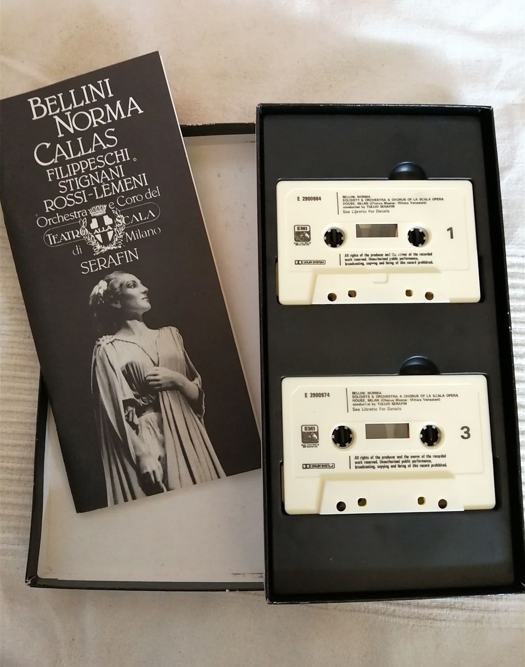 Caixa Norma, Maria Callas (cassettes)