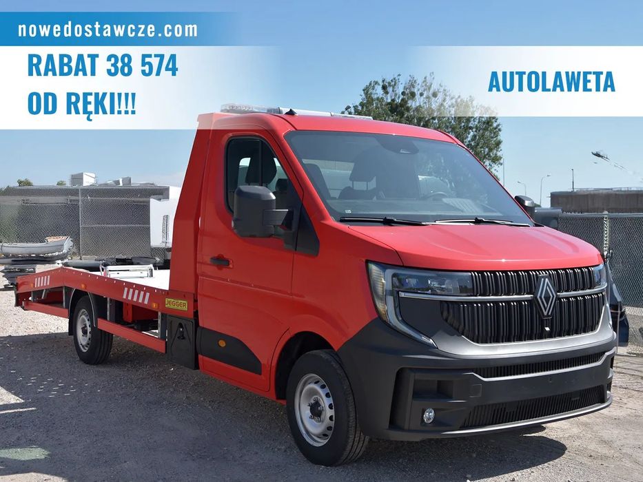 Renault Master autolaweta 170KM  Laweta | 2.0 170KM | Autolaweta | Pogrzewana szyba
