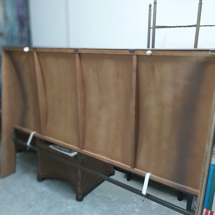 Mobilia quarto - cabeiceira de cama + 2 mesas de cabec. bambu