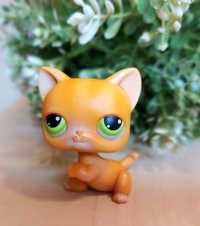 Littlest Pet Shop LPS #11 Kot podniesiona łapa unikat