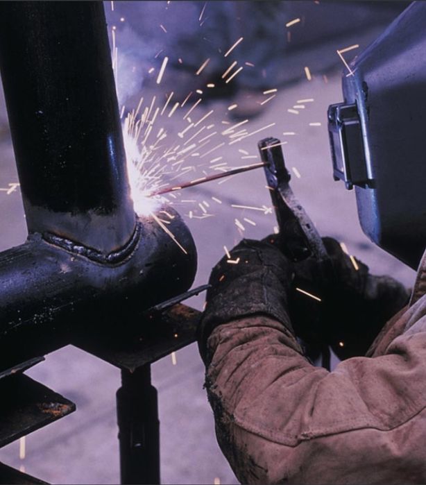 Soldador-chapa e tubagem