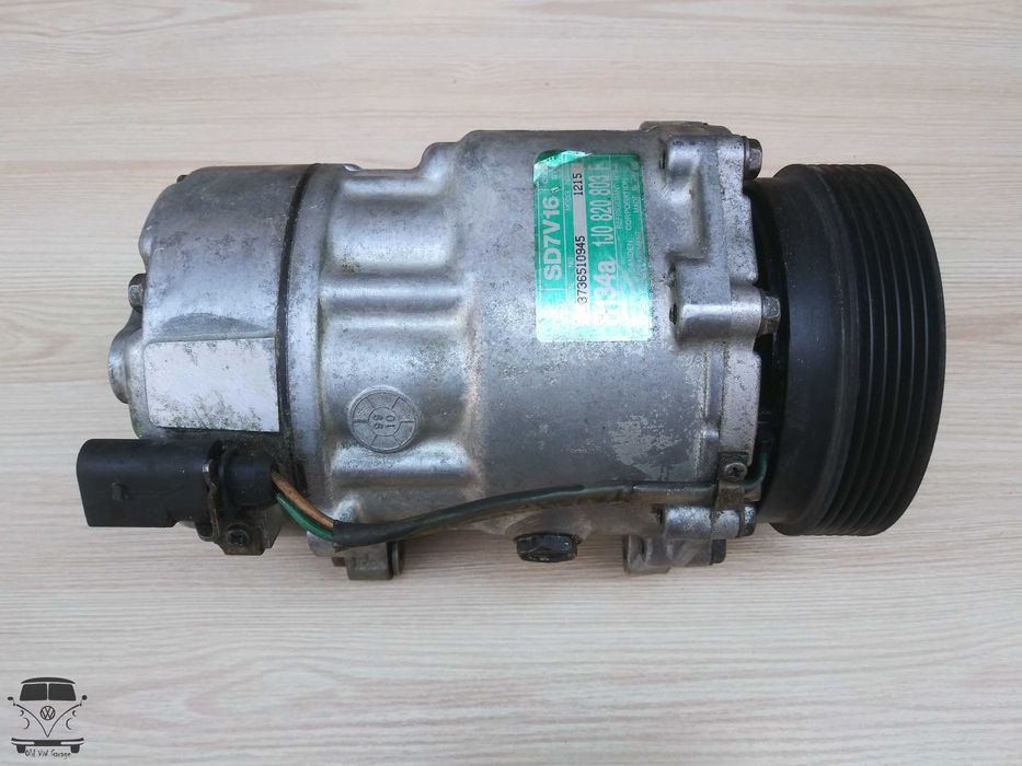 Компрессор кондиционера Гольф 4 Бора Поло Ауди Шкода октавия тур