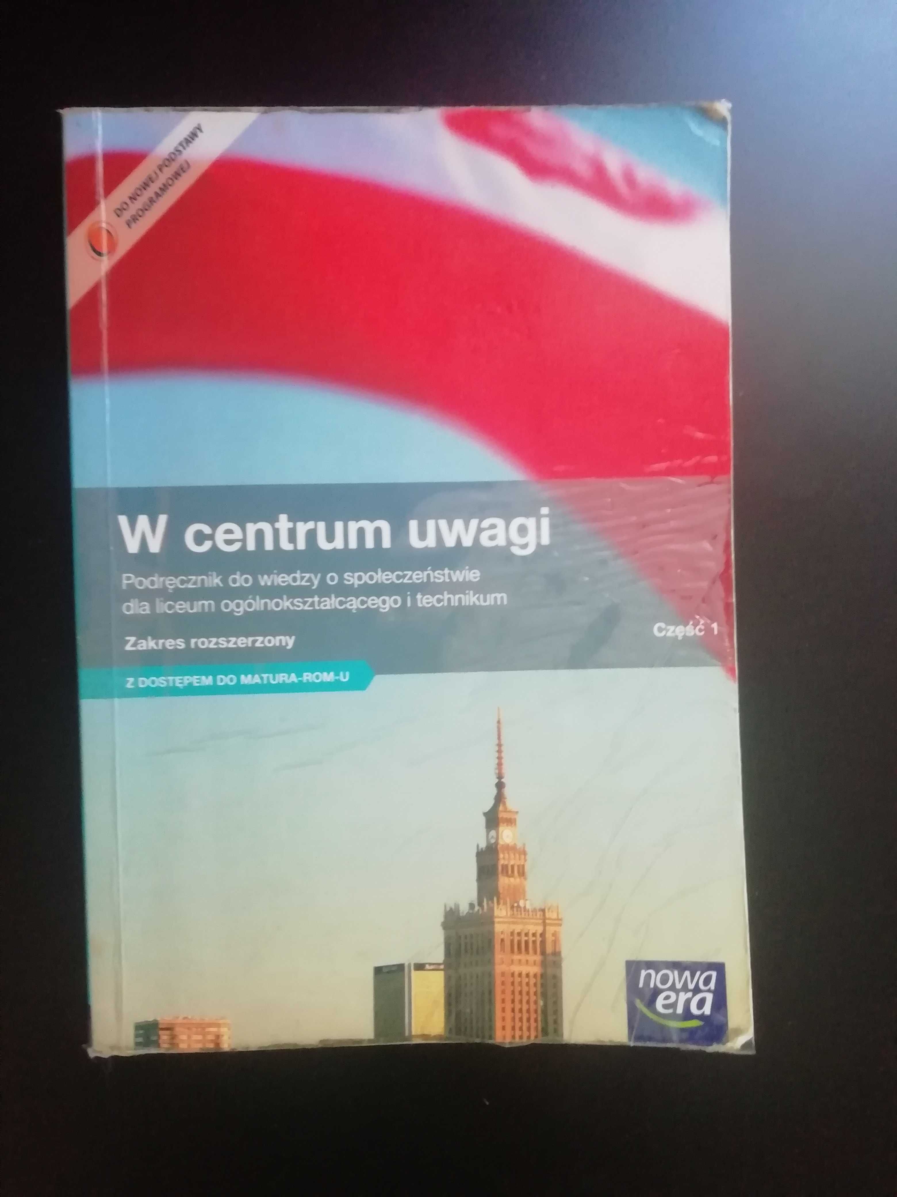 Sprzedam książkę  Wos - W centrum uwagi cz1