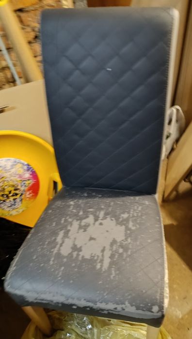 Krzesła z eko skóry 6 szt.